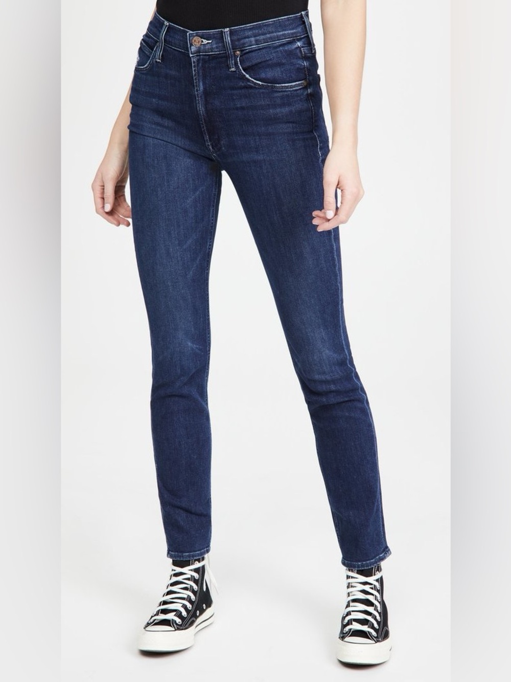MOTHER The Dazzler Hover High Rise Stretch  Jeans “Invitation Only” Wash - 25